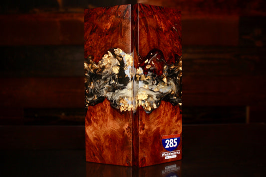 Chechen Burl | Gold Leaf